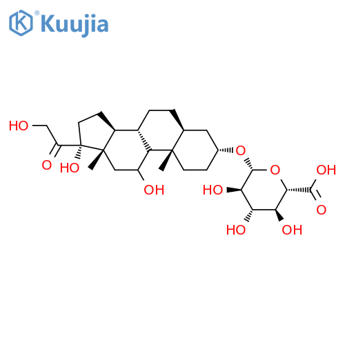 Allo-3α-tetrahydro Cortisol 3-O-β-D-Glucuronide structure