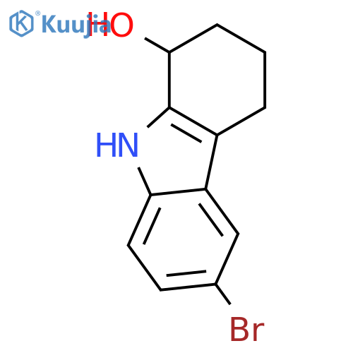 1H-Carbazol-1-ol, 6-bromo-2,3,4,9-tetrahydro- structure