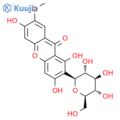 7-O-Methylmangiferin structure