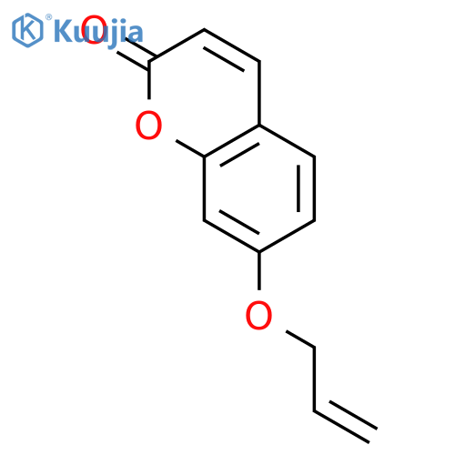 2H-1-Benzopyran-2-one,7-(2-propen-1-yloxy)- structure