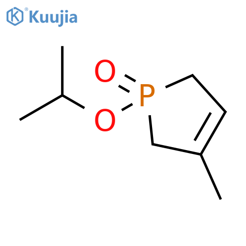 3-Methyl-1-[(propan-2-yl)oxy]-2,5-dihydro-1H-1lambda~5~-phosphol-1-one structure