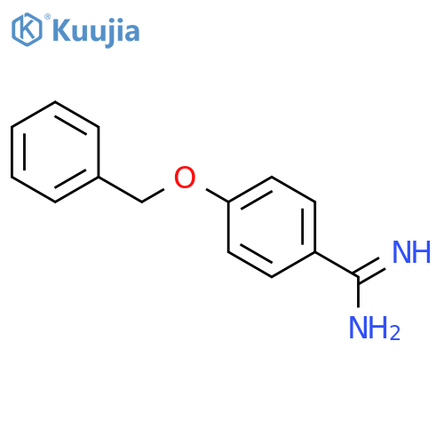 4-(Benzyloxy)benzimidamide structure