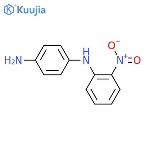 1,4-Benzenediamine, N-(2-nitrophenyl)- structure