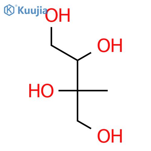 (2R,3R)-2-Methylbutane-1,2,3,4-tetraol structure
