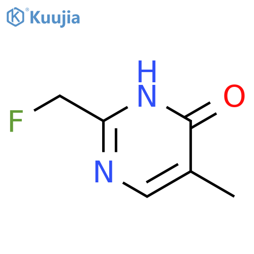 4(3H)-Pyrimidinone,2-(fluoromethyl)-5-methyl- structure
