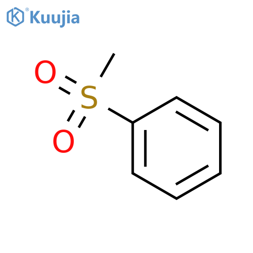 Methyl phenyl sulfone structure
