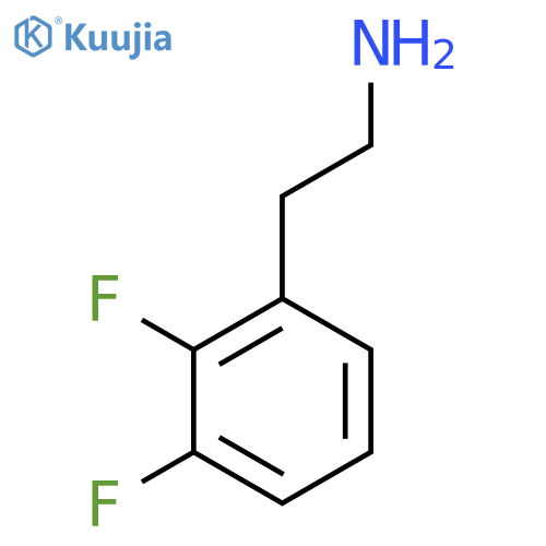 Benzeneethanamine,2,3-difluoro- structure