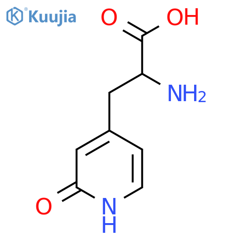 2-Amino-3-(2-hydroxypyridin-4-yl)propanoic acid structure
