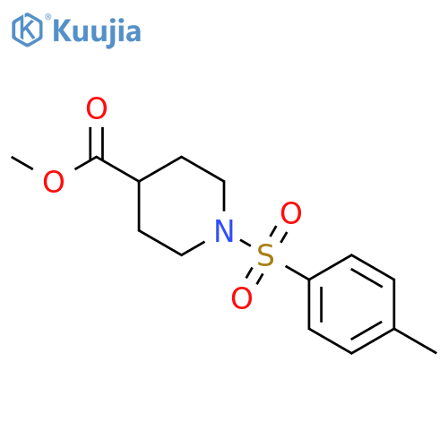 Methyl 1-(4-Methylphenyl)Sulfonyl-4-Piperidinecarboxylate structure