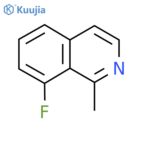 8-fluoro-1-methylisoquinoline structure