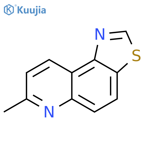 Thiazolo[4,5-f]quinoline,7-methyl- structure