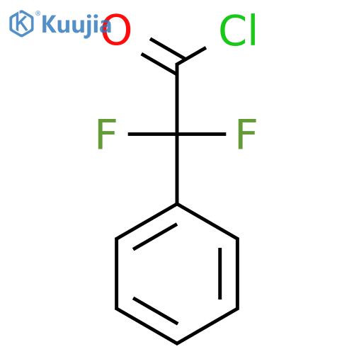 a,a-Difluoro-benzeneacetyl Chloride structure