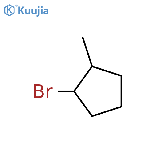 1-bromo-2-methylcyclopentane structure