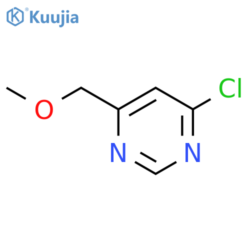 4-Chloro-6-(methoxymethyl)pyrimidine structure