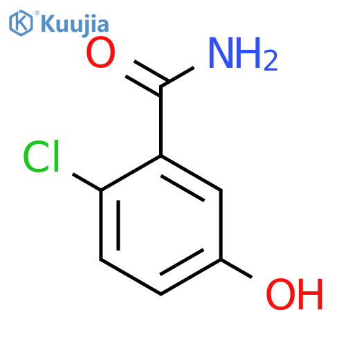 2-Chloro-5-hydroxybenzamide structure