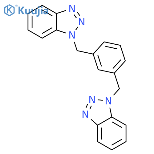 1H-Benzotriazole, 1,1'-[1,3-phenylenebis(methylene)]bis- structure