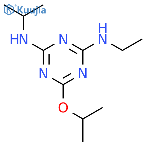 N2-Ethyl-6-isopropoxy-N4-isopropyl-1,3,5-triazine-2,4-diamine structure