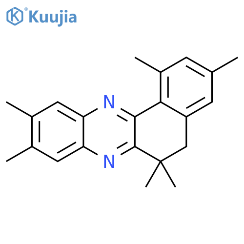 2,4,7,8,11,11-hexamethyl-11,12-dihydro-5,10-diazatetraphene structure