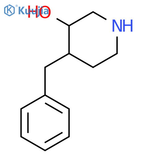 (3S,4S)-4-Benzylpiperidin-3-ol structure