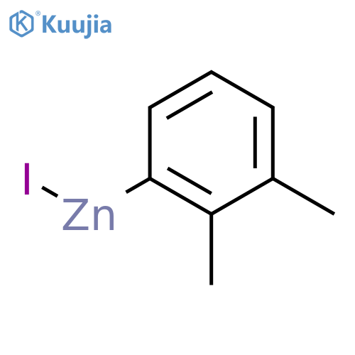Zinc,(2,3-dimethylphenyl)iodo- structure