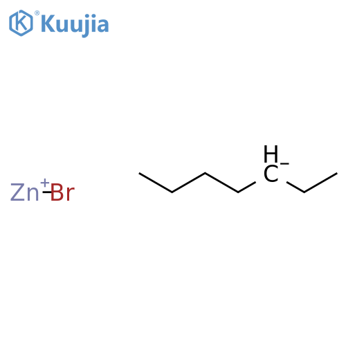 Zinc,bromo(1-ethylpentyl)- structure