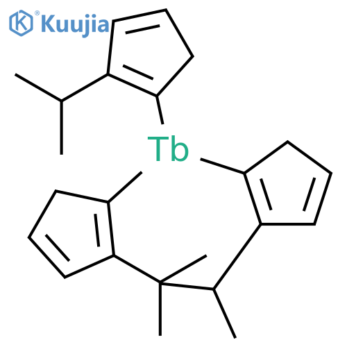 Tris(isopropylcyclopentadienyl)terbium(III) structure