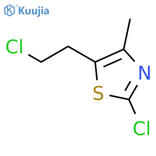 Thiazole,2-chloro-5-(2-chloroethyl)-4-methyl- structure