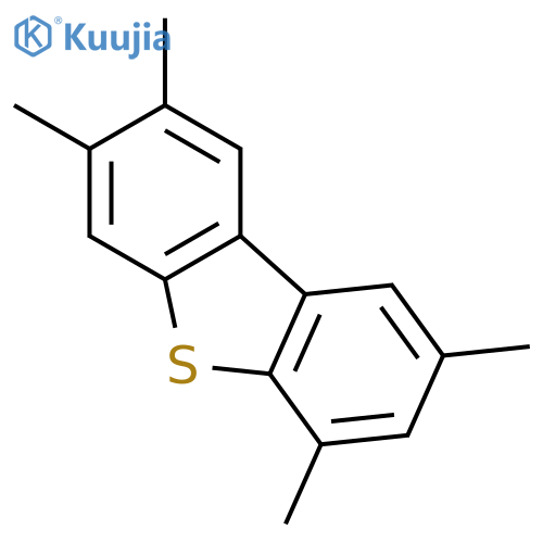 2,3,6,8-Tetramethyl-dibenzothiophen structure