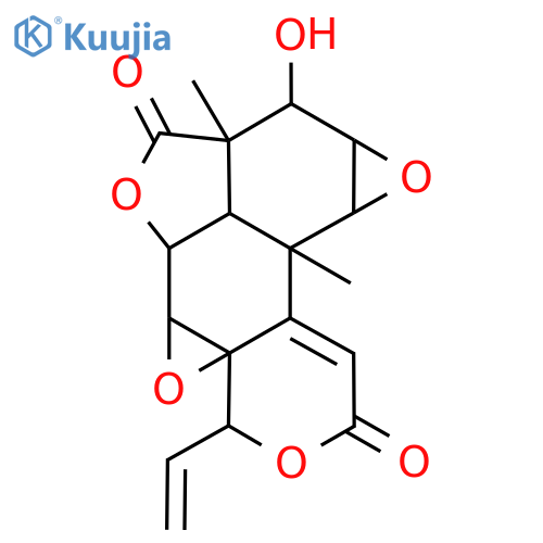 5-Ethenyl-14-hydroxy-10,15-dimethyl-3,6,12,17-tetraoxahexacyclo[8.7.1.02,4.04,9.011,13.015,18]octadec-8-ene-7,16-dione structure