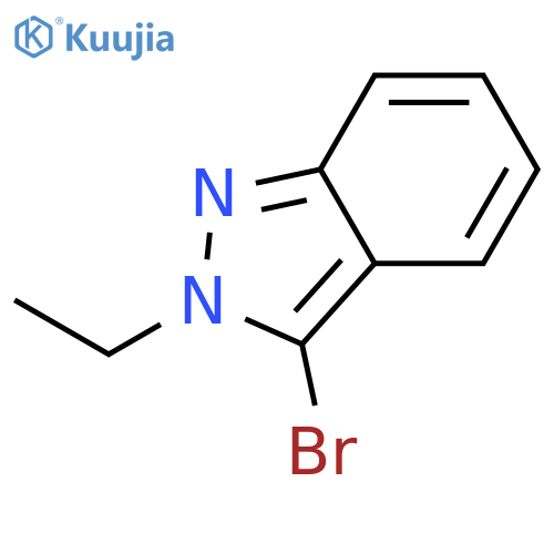 3-bromo-2-ethyl-2H-indazole structure