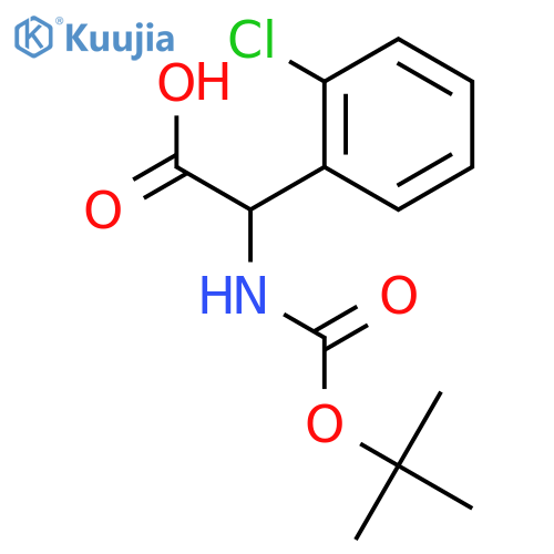 N-Boc-(2'-Chlorophenyl)Glycine structure