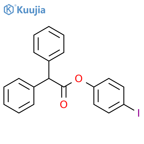 4-iodophenyl 2,2-diphenylacetate structure