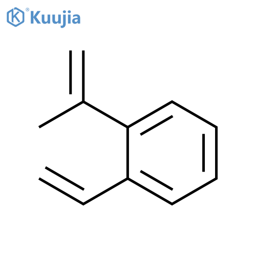 Benzene, 1-ethenyl-2-(1-methylethenyl)- structure