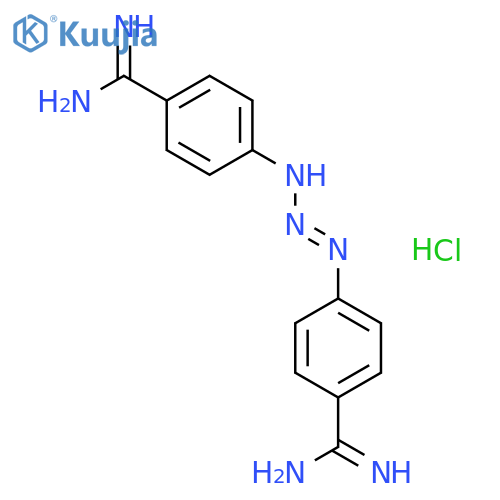 Diminazene Dihydrochloride structure