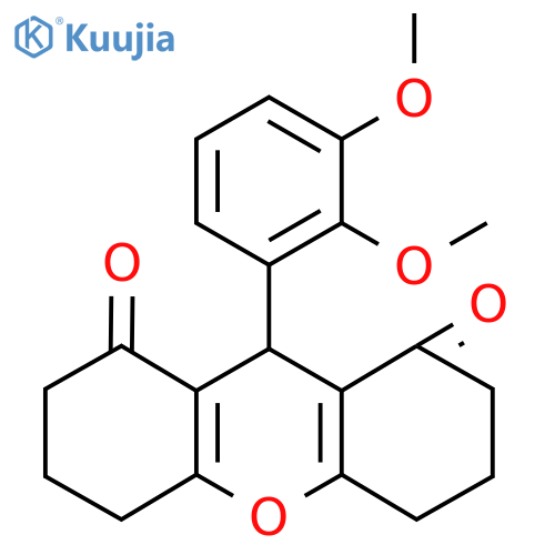 9-(2,3-dimethoxyphenyl)-2,3,4,5,6,7,8,9-octahydro-1H-xanthene-1,8-dione structure
