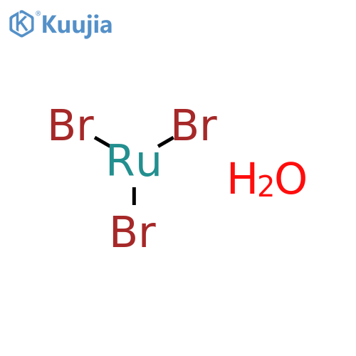 Ruthenium bromide(RuBr3), monohydrate (9CI) structure
