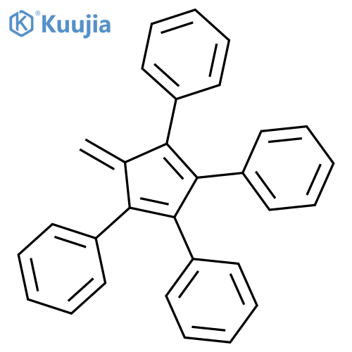 Benzene,1,1',1'',1'''-(5-methylene-1,3-cyclopentadiene-1,2,3,4-tetrayl)tetrakis- structure