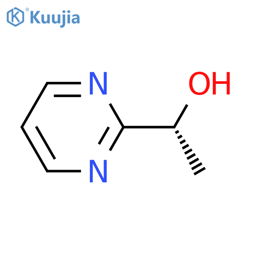 (1R)-1-pyrimidin-2-ylethanol structure
