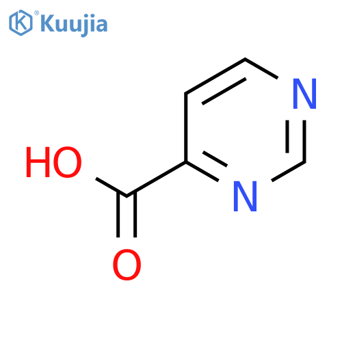 Pyrimidine-4-carboxylic acid structure