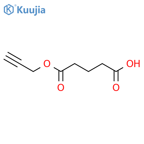 5-Oxo-5-(2-propynyloxy)pentanoic acid structure