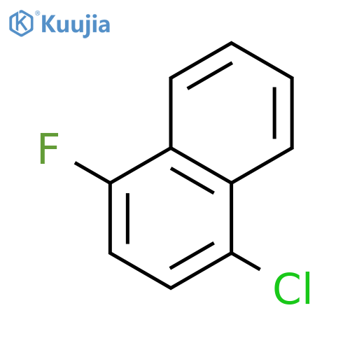 1-chloro-4-fluoronaphthalene structure