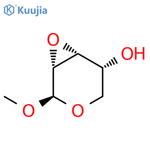 methyl2,3-anhydro-beta-d-ribopyranoside structure