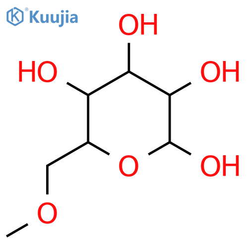 6-O-methyl-beta-D-galactopyranose structure