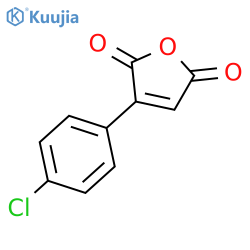 3-(4-Chlorophenyl)furan-2,5-dione structure