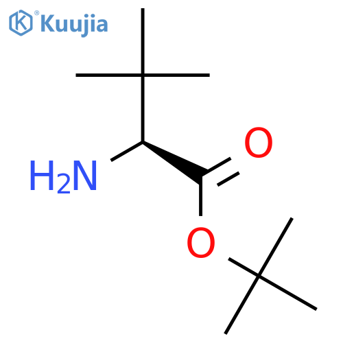 L-alpha-tert-Butylglycine-tert-butyl ester hydrochloride structure