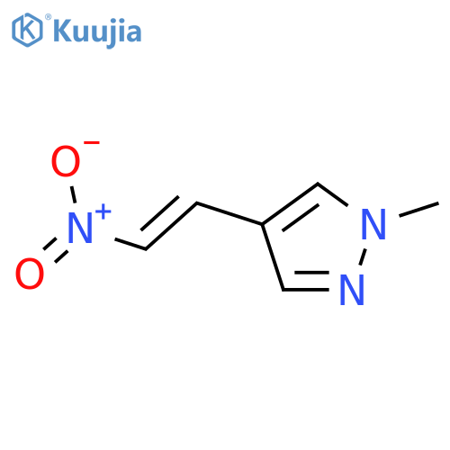 1-methyl-4-(2-nitrovinyl)pyrazole structure