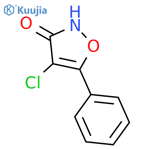 3(2H)-Isoxazolone, 4-chloro-5-phenyl- structure