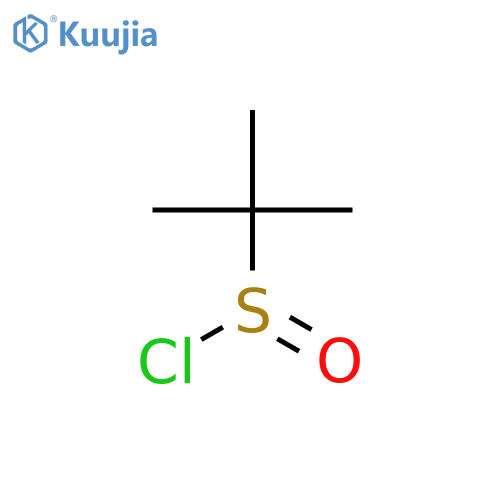 2-Methylpropane-2-sulfinic Chloride structure