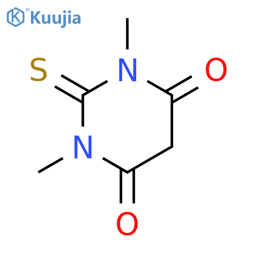 1,3-Dimethyl-2-thiobarbituricacid structure