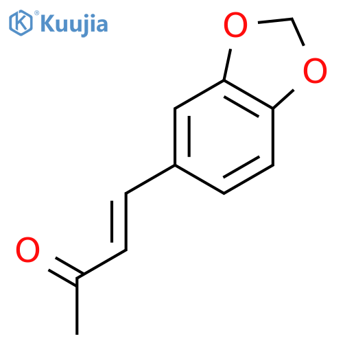 (3E)-4-(1,3-Benzodioxol-5-yl)-3-buten-2-one structure